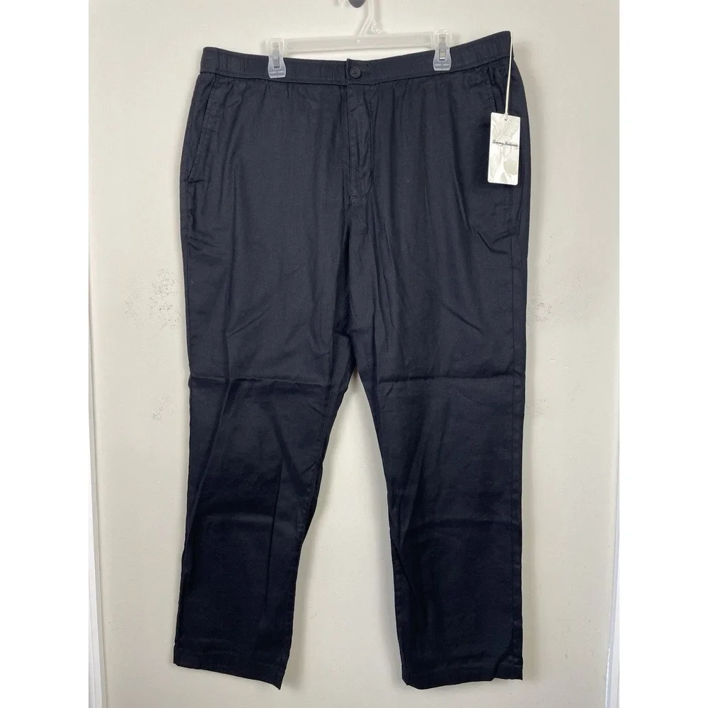 NEW Tommy Bahama Beach Coast Linen Pull On Pants Mens XXL x‎ 30